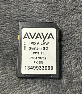 AVAYA Card 700479702 IPO A-LAW System SD PCS 11 / IP OFFICE 500 - Photo 1/2