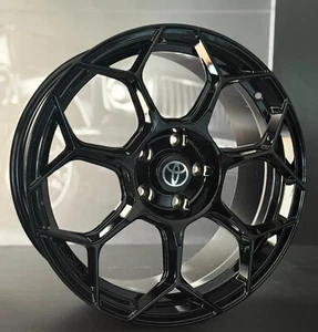 KIT 4 CERCHI IN LEGA TOYOTA YARIS GR 8X18 5X114,3 ET35 GMP RACEWAY NERO CORSA - Imagen 1 de 5