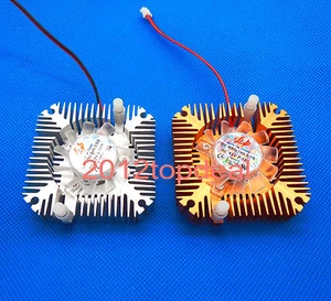 Aluminum Heatsink with fan for 5W/10W High Power LED light Cooling Cooler DC12V - Picture 1 of 5