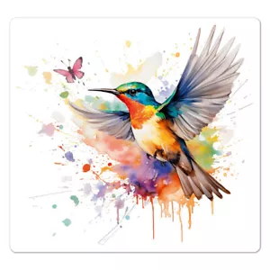 Hummingbird Butterfly, Vinyl Decal Sticker, Indoor Outdoor, 3 Sizes, #9730 - Picture 1 of 1