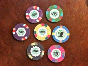 007 James Bond Licence To Kill Prop Clay Gambling Chip - Picture 1 of 2