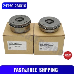2x Intake & Exhaust Camshaft Gears For 2018-2022 Accent Venue Kia Rio 1.6L CVVT - Picture 1 of 12
