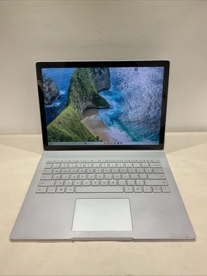 Microsoft поверхность книга 3 i5-1035G7 8GB RAM 256GB SSD выиграть 11 Pro треснувший экран - Изображение 1 из 4