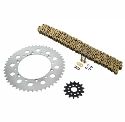 Kawasaki 08-14 KLX450R, 06-14 KX450 F Gold O Ring Chain Sprocket Slv 14/48 114L - Image 1 of 4