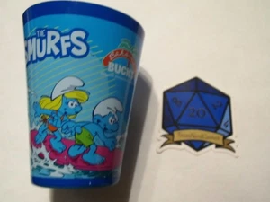 x1 The Smurfs x Bahama Buck's Limited Collectors Cup Promo New - Picture 1 of 4