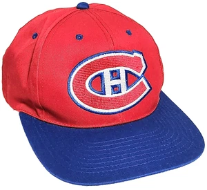 Gorra Montreal Canadiens Vintage Snapback de Midway Industries Excelente Estado - Imagen 1 de 9