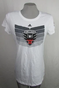 DC United MLS Women's Adidas Short Sleeve Graphic T-Shirt - Picture 1 of 4