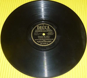 Kitty Carlisle & Wilber Evans - Finale of Acts 1 & 2 Merry Widow / Decca 78 - Imagen 1 de 1