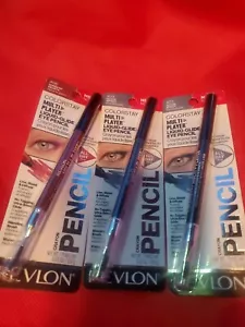 3 REVLON ColorStay Multiplayer Liquid-Glide Eye Pencil Queen/ Hearts & Glitch Ef - Picture 1 of 3