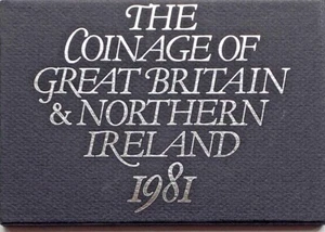 Juego de prueba The Royal Mint de monedas de Gran Bretaña e Irlanda del Norte 1981 - Imagen 1 de 4