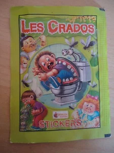 POCHETTE VIDE * Les CRADOS 3 * 2004 album card Sticker Garbage Pail Kid FRANCE - Picture 1 of 2