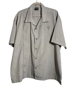 Steady Last Call Hemd Herren 2XL Grau V8 Metall Kolben Knöpfe Rockabilly - Bild 1 von 7
