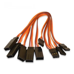 5x Servo Servokabel Verlängerung 15,0cm 0,14 mm² AWG26 Graupner - Bild 1 von 1