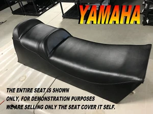 YAMAHA VENTURE 1991-96 2up seat cover VT480 GT XL TR 480 all black 983B - Bild 1 von 4