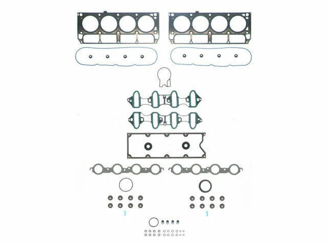 For 2002-2004 GMC Yukon XL 1500 Head Gasket Set Felpro 63143RR 2003 5.3L V8 - Image 1 of 2