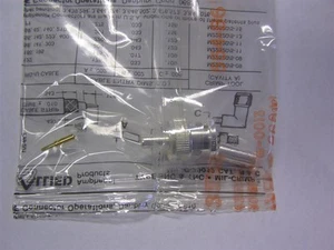 5 mil-spec Amphenol RF M39012/16-0013 / 31-4320 BNC Tapones de crimpado rectos 50 ohmios - Imagen 1 de 1