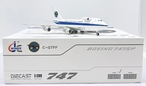 Pratt & Whitney Canada B747SP Reg: C-GTFF Diecast 1:200 JC Wings XX20286 (E) - Bild 1 von 12