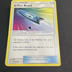 U-Turn Board 211/236 Moderated Played Unified Minds SM Pokemon - Bild 1 von 5