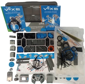 COMPLETE Vex IQ Super Kit 228-2500 Robot REVISED Brain/Controller/Motors/Sensor - Picture 1 of 24