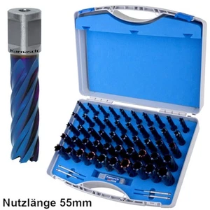 Carotatrice Set Hss-Xe, 56 Pezzo Ø=12-32mm Weldon, Trapano Acciaio, Alu Stagno - Imagen 1 de 4