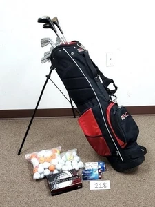 Shakespeare Gary Player Black Knight Golf Club Set + Zevo Bag, Balls - Picture 1 of 7