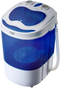 Adler AD 8051 Lavatrice Portatile Caricamento Dall'Alto Blu, Bianco 3 Kg - Foto 1 di 12