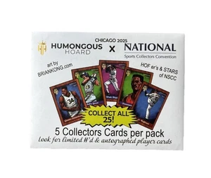 Paquete de 5 cartas de coleccionista The National NSCC Humongous Hoard 2025 - Imagen 1 de 3