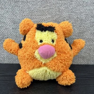 NUEVO CON ETIQUETAS DISNEY PARK Winnie The Pooh TIGGER Redondo Esponjoso 7" Peluche Animal Juguete Foto 1 de 4
