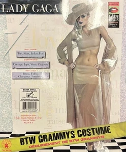 Lady Gaga Grammys Costume Celebrity Fancy Dress Singer UK 4-6 - Picture 1 of 1