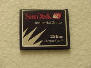 Sandisk 256 MB Compact Flash Speicherkarte CF CompactFlash Industrie - Bild 1 von 2