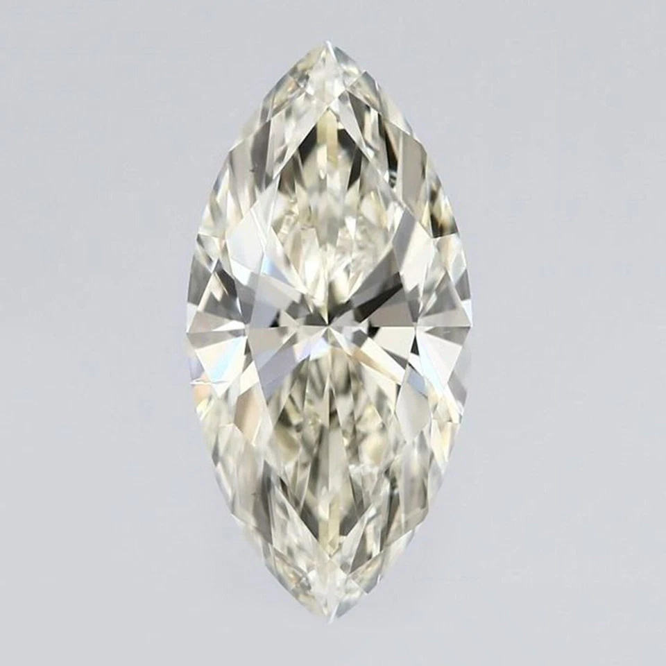 IGI CERTIFIED Natural Diamond For Women Jewelry 0.75ct Marquise Cut K/I1 Clarity - Image 1 of 4