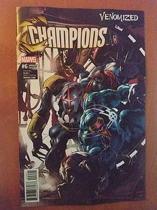 Marvel Champions, Vol. 2 # 6 (1st Print) Venomized Variant - Imagen 1 de 3