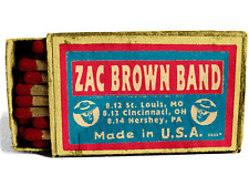 Zac Brown Band Hershey PA St Louis MO Cincinnati OH Poster /200 Rare Sold Out