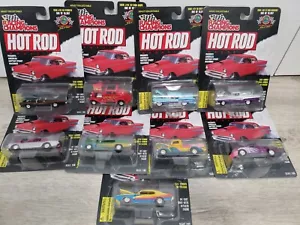 Racing Champions Hot Rod Magazine Lot of 9 Diecast Cars Factory Sealed. Various - Picture 1 of 7