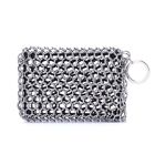 Single Ring Cleaning Brush Strong Cleaning Chainmail Scrubber  Frying Pan