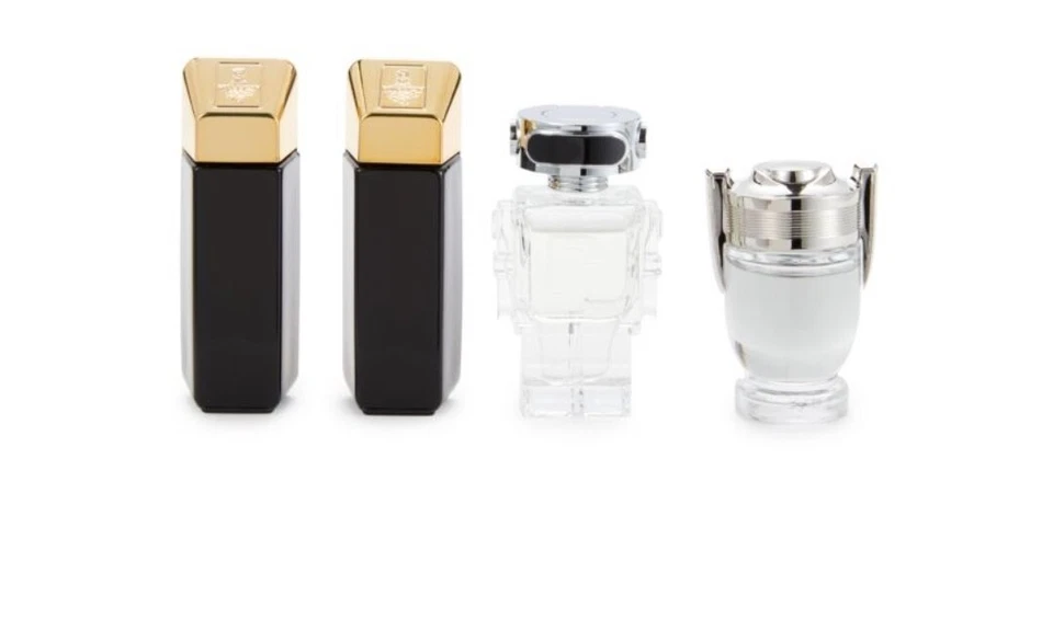 Juego Discovery Paco Rabanne - 4 piezas Ea Is .17oz Phantom, 1 MILLÓN, Invictus Foto 1 de 1