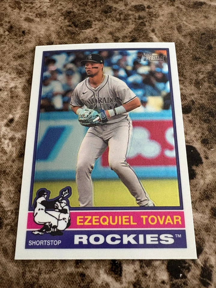 Topps Heritage 2025 cromo #'s 1-250 - tú eliges de una lista Foto 1 de 1