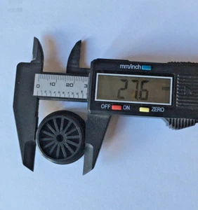 Tap Flow Straightenener Aerator Black Plastic 28mm tread                     K21 - Picture 1 of 5