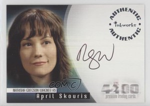 2007 Inkworks The 4400 Season 2 Natasha Gregson Wagner April Skouris as Auto 2z3