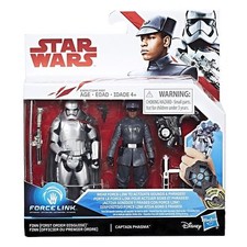 STAR WARS THE LAST JEDI: FINN (FIRST ORDER DISGUISE) & CAPTAIN PHASMA