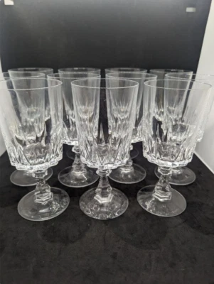 Juego de 11 copas de vino Cristal d'Arque Durand Louvre - 6,5" de alto Foto 1 de 4