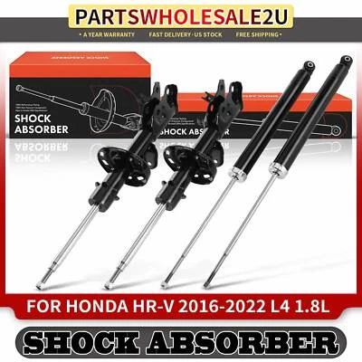 4pcs Front & Rear Side Shock Absorber Suspension Struts for Honda HR-V 2016-2022 - Image 1 of 4