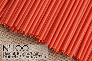 Wax Candles Red Candle №100 Ritual Candles Ritualkerzen Set Of 20-100 Candles - Picture 1 of 5