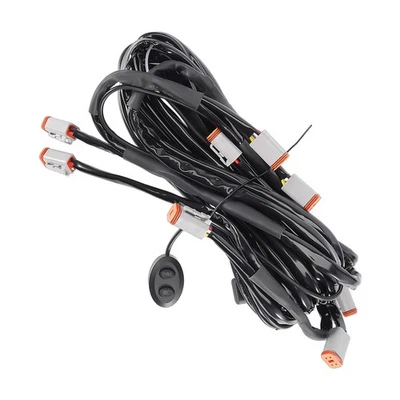 8-Port Wiring Harness Switch For maXpeedingrods DRL Driving Lights 360W 4-PIN - Image 1 of 4