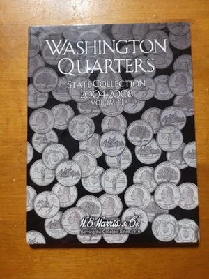 Washington Quarters State Collection 2004-2008 Volume 2 Folder 34 Coins - Image 1 of 4