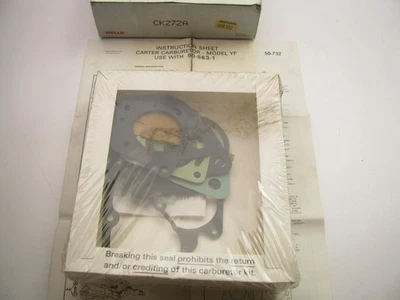 Wells CK272A Carburetor Rebuild Kit - FORD Truck W/ Carter YF 1-BBL - image 1 of 4