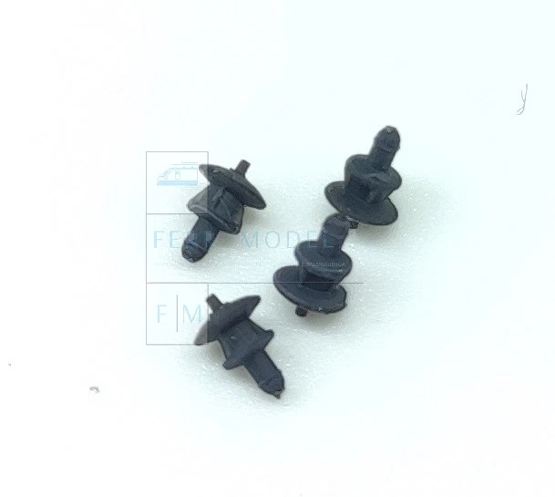 FERRMODEL 344 - Set da 4 isolatori per pantografi 52 FS Stampati in resina. Scal