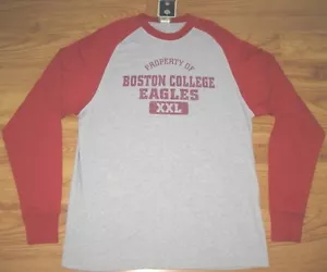 NEW REEBOK BOSTON COLLEGE EAGLES SHIRT L LONG SLEEVE - Picture 1 of 1