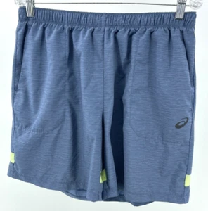 ASICS Athletic Shorts Mens Running Shorts Blue Size XL Pockets - Picture 1 of 9