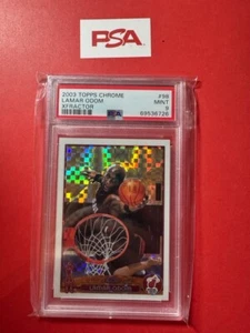 2003 Topps Chrome Xfractor PSA 9 Lamar Odom #98 038/220 - Picture 1 of 2